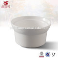 Guangzhou haoxin porcelain dinnerware white ceramic soup tureen